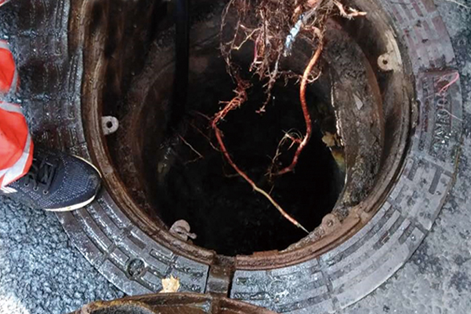 东坑镇管道预处理